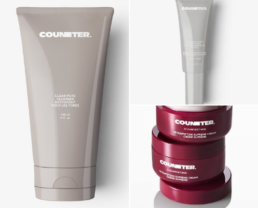 Must Have Counter Beauty Products cover photo collage