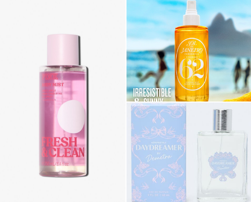 My Everyday Body Mists cover photo collage
