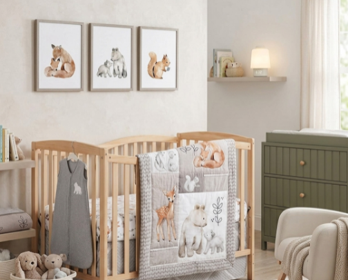 Gathered Goods: Nature Inspired Nursery cover photo collage