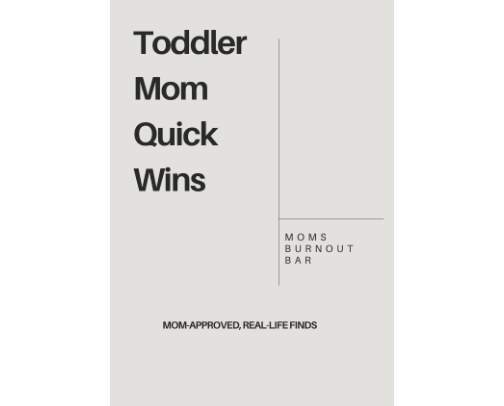 Toddler Mom Quick Wins cover photo collage