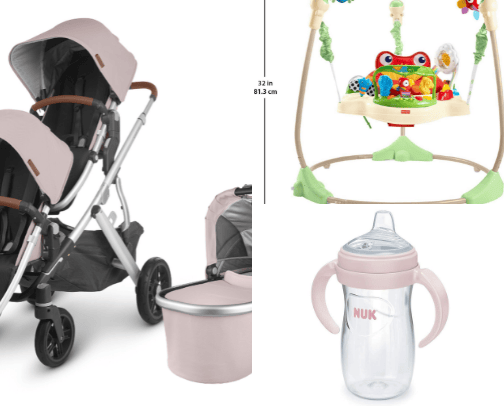 Baby and toddler must haves! cover photo collage