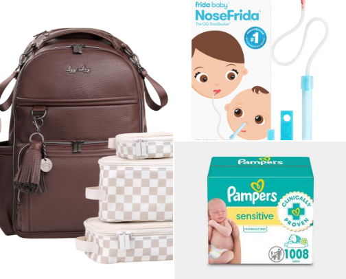 Diaper Bag Needs for New Mom cover photo collage
