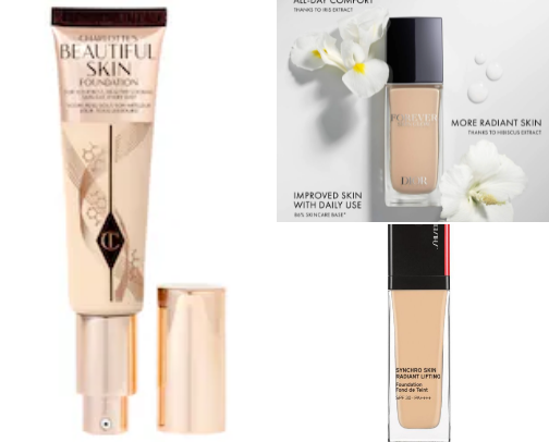 Makeup for dry skin cover photo collage