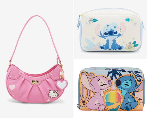 Bags and pendants cover photo collage