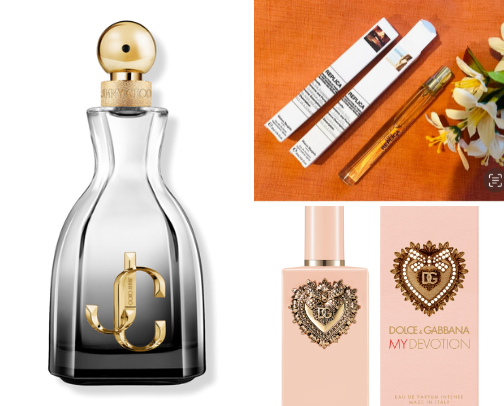 Fragrances I Adore cover photo collage