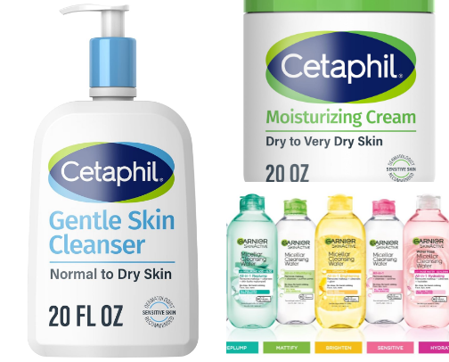 Skincare on a Budget (Simple, Effective, Affordable) cover photo collage