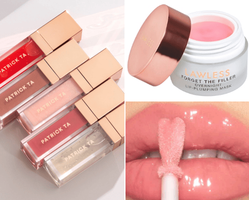 All for lips 🤩 cover photo collage