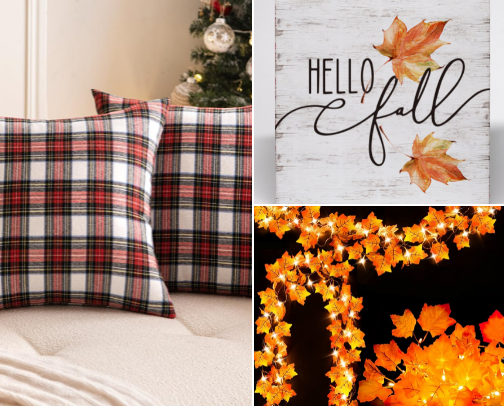 Cozy Home Decor cover photo collage