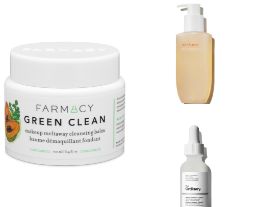 Skincare routine for adult acne/dry/sensitive skin- pregnancy safe cover photo collage