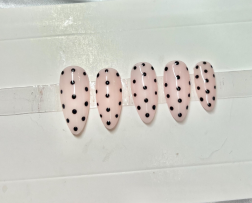 Polka dots cover photo collage