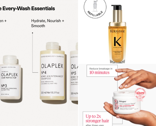 My Beauty Essentials cover photo collage