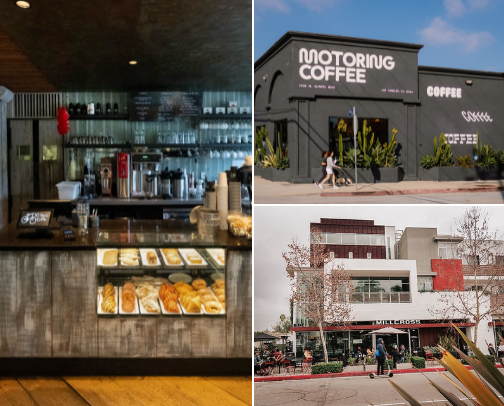 Coffee Shops - LA cover photo collage