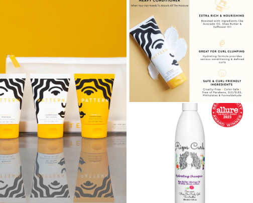 Thick Hair Care cover photo collage