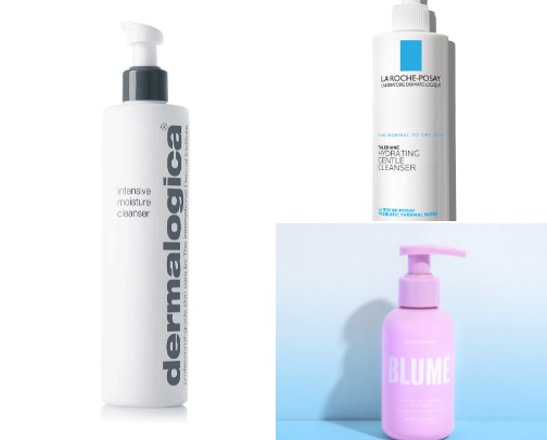 winter skincare cover photo collage