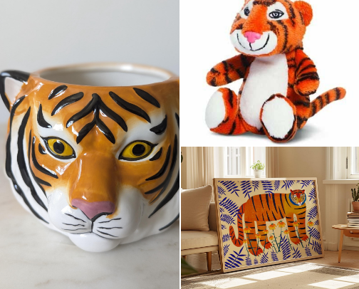 Gift Ideas for Tiger Lovers cover photo collage