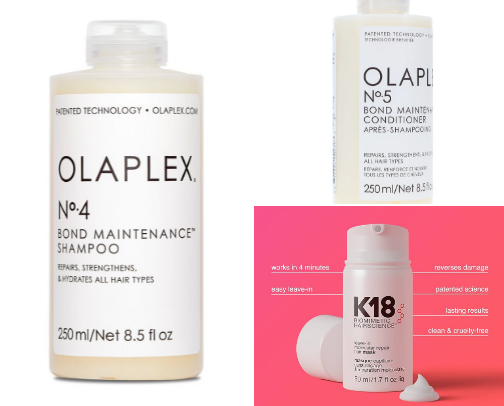 Hairdresser recommended products for your best hair ✨️ cover photo collage