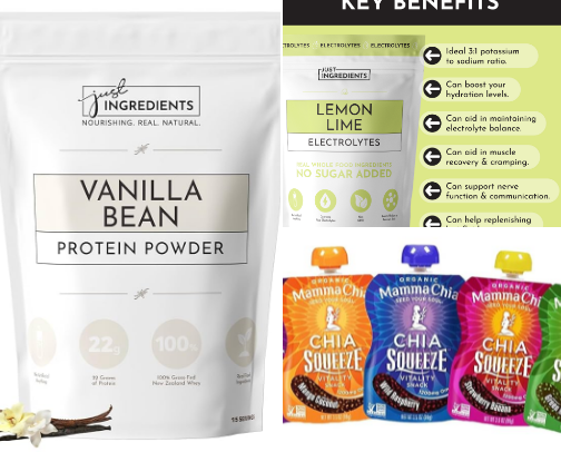 Health/Wellness must haves! cover photo collage