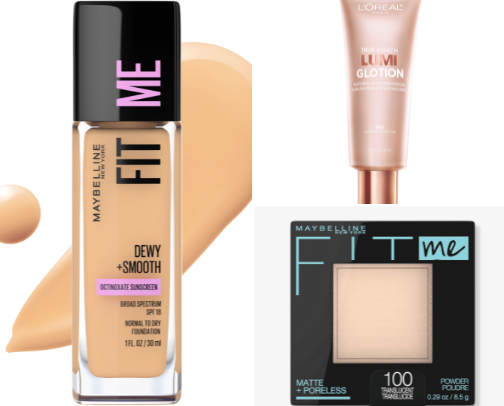 Affordable makeup💋 cover photo collage