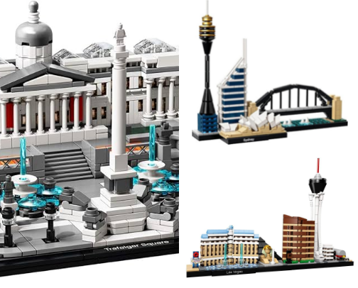 🏛️ LEGO Architecture: Iconic Places to Build & Display cover photo collage