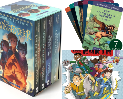 Dive into Reading: Our Favorite Books for Kids (Ages 8-10) cover photo collage