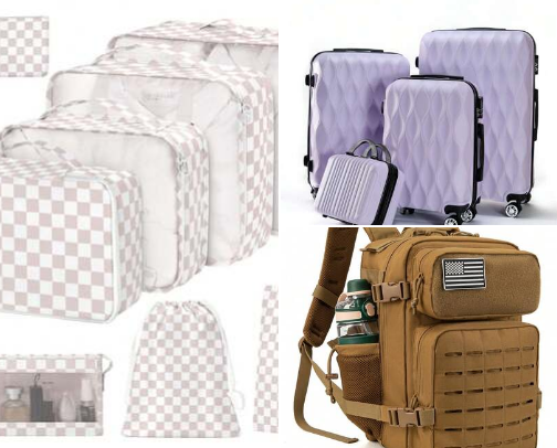 Travel packing- Shien cover photo collage