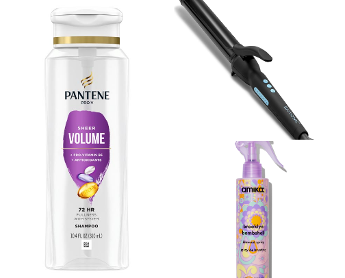 My hair essentials for fine and oil prone hair 🧖‍♀️✨ cover photo collage