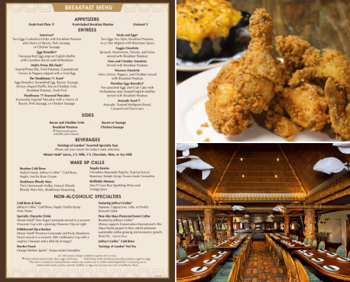 Disney's Best Restaurants cover photo collage