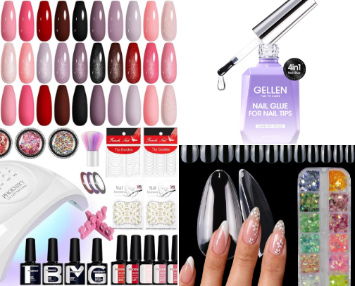 Nails At Home cover photo collage