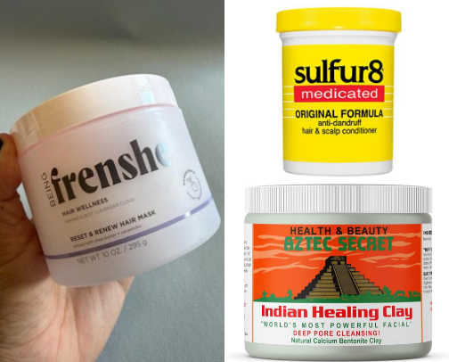 Hair care cover photo collage