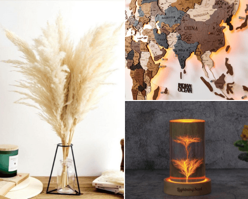 Decoration cover photo collage