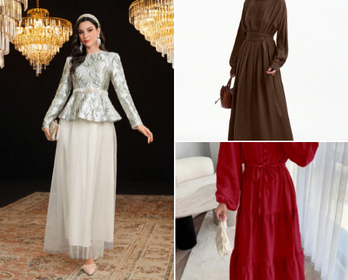 Modest fashion recommendations cover photo collage