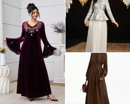 Modest fashion recommendations cover photo collage