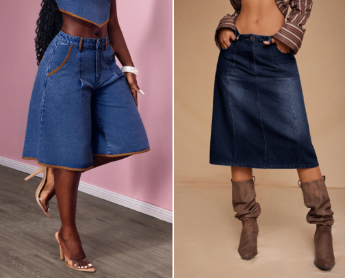 🛍️My favourite Denims from shein cover photo collage