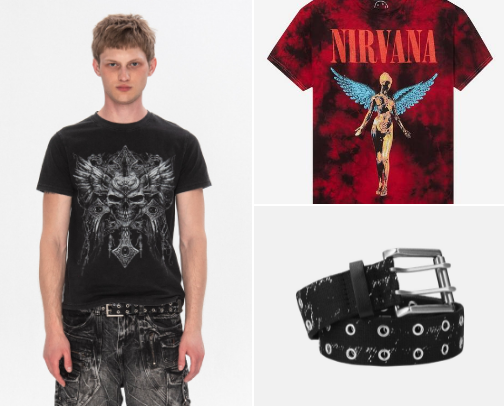 Alt/Grunge Clothing Men ($1-$50) cover photo collage