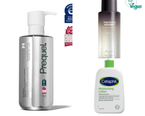 Acne-Prone Skincare Staples cover photo collage