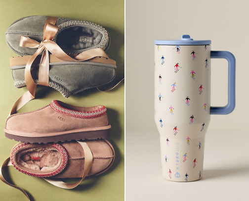 anthropologie gift guide ☃️ cover photo collage