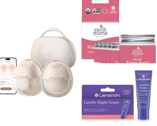 Pumping and Breastfeeding Staples You Actually Want cover photo collage