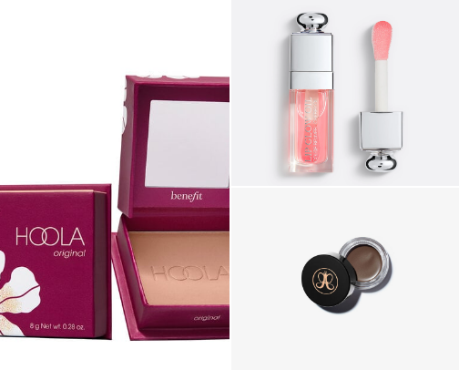 the best beauty recs for the full face girlies cover photo collage