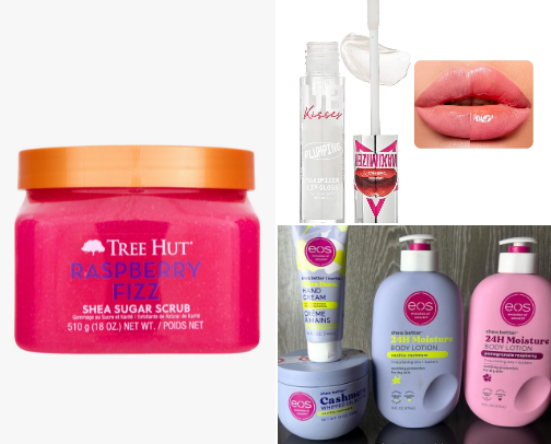 Low maintenance/ skin care 💕 cover photo collage