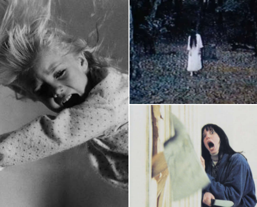 The 20 scariest horror movies ever cover photo collage