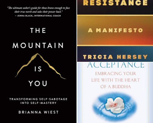 Top Personal Growth Books for Women Ready to Reinvent Themselves cover photo collage