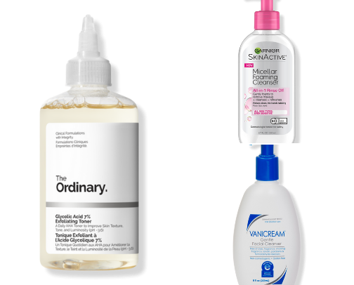 Affordable Skincare Routine ✨ cover photo collage