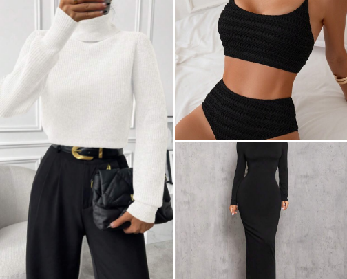 Shein clothing that I own and which is very affordable and high quality👗👕 cover photo collage