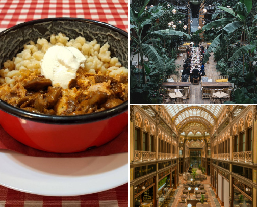 Restaurant recommendation in Budapest cover photo collage
