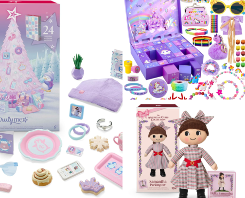 2026 Preschool Girl Christmas (and Birthday!) cover photo collage