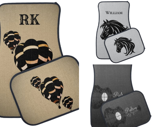 Car Mats with Style cover photo collage