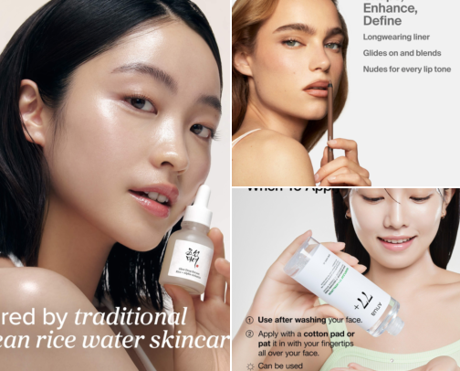 The Beauty & Skincare Products Everyone's Talking About Right Now cover photo collage