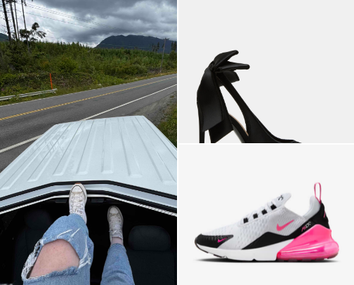 Fav shoes ATM cover photo collage