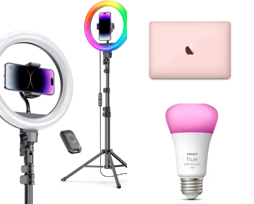 2025 Tech. Plan On Purchasing List. cover photo collage
