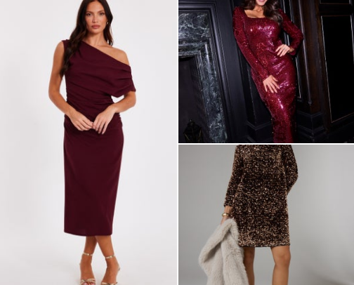 Christmas dresses! cover photo collage